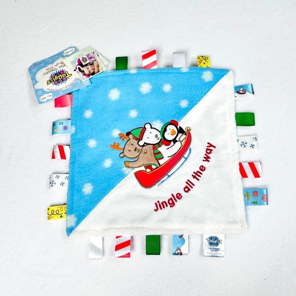 Jingle Bell Taggies 12" x 12" - NWT